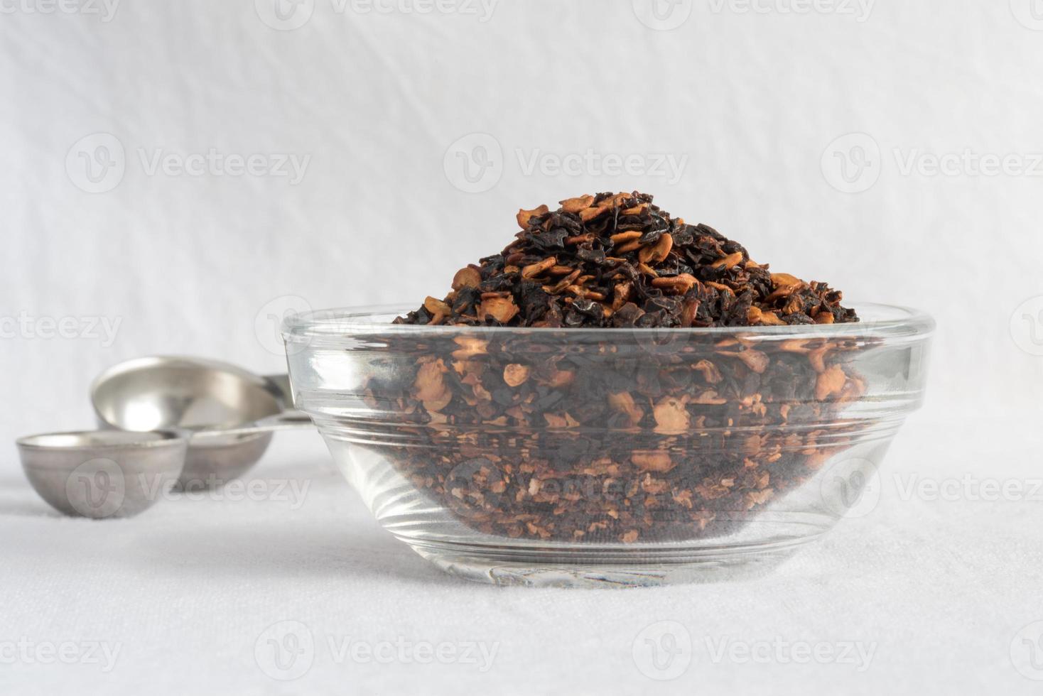 Chipotle Pepper Flakes in a Bowl photo