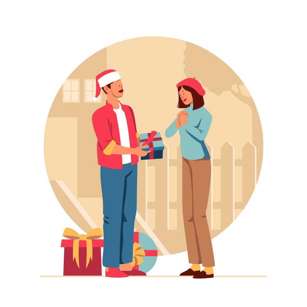 Celebrate Boxing Day Concept vector