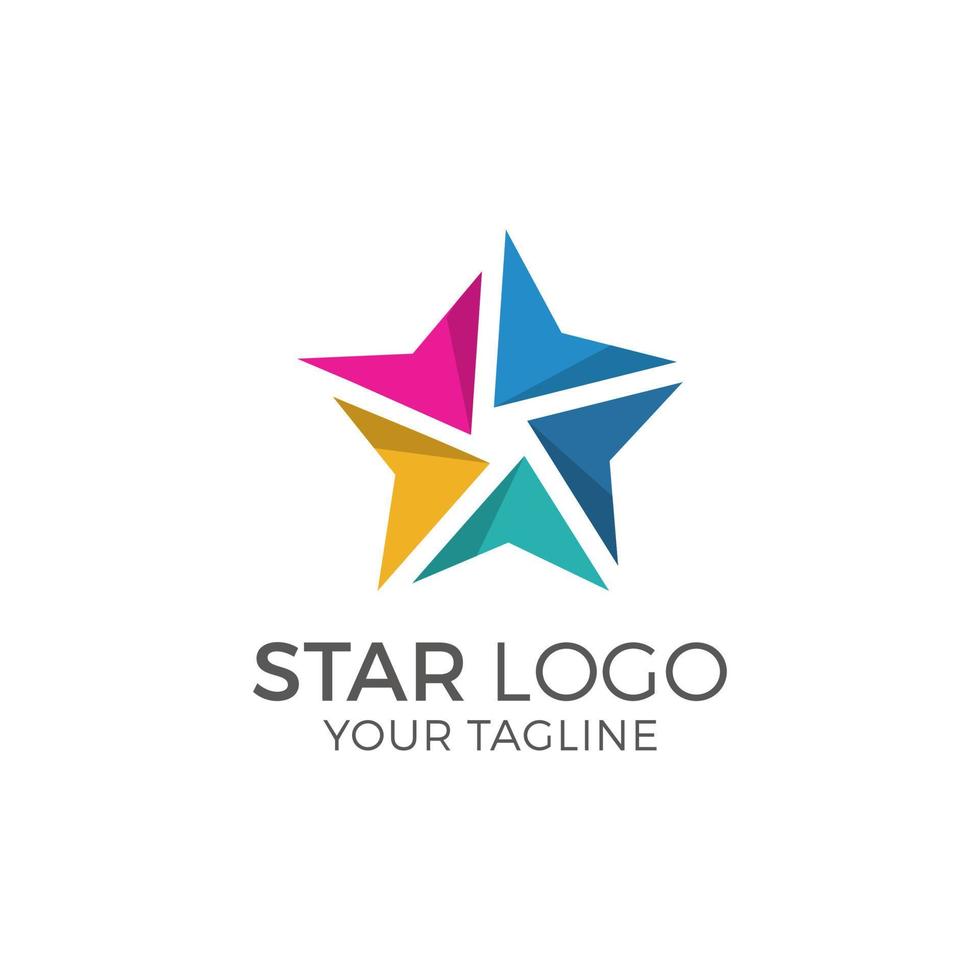 Star Logo icon and Symbol Vector template