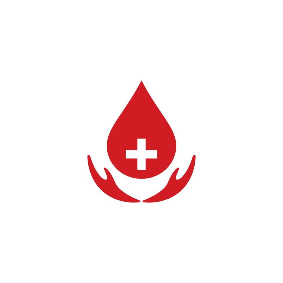 Blood Logo vector icon illustration