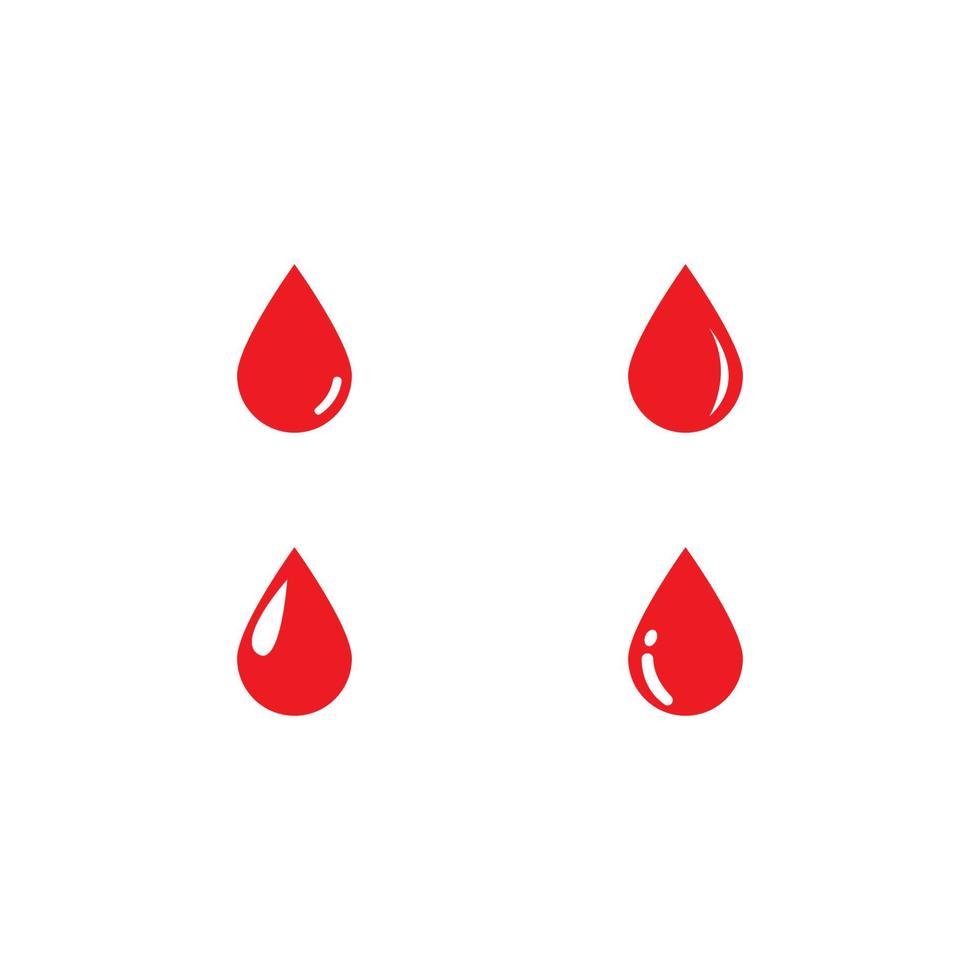 Blood Logo vector icon illustration