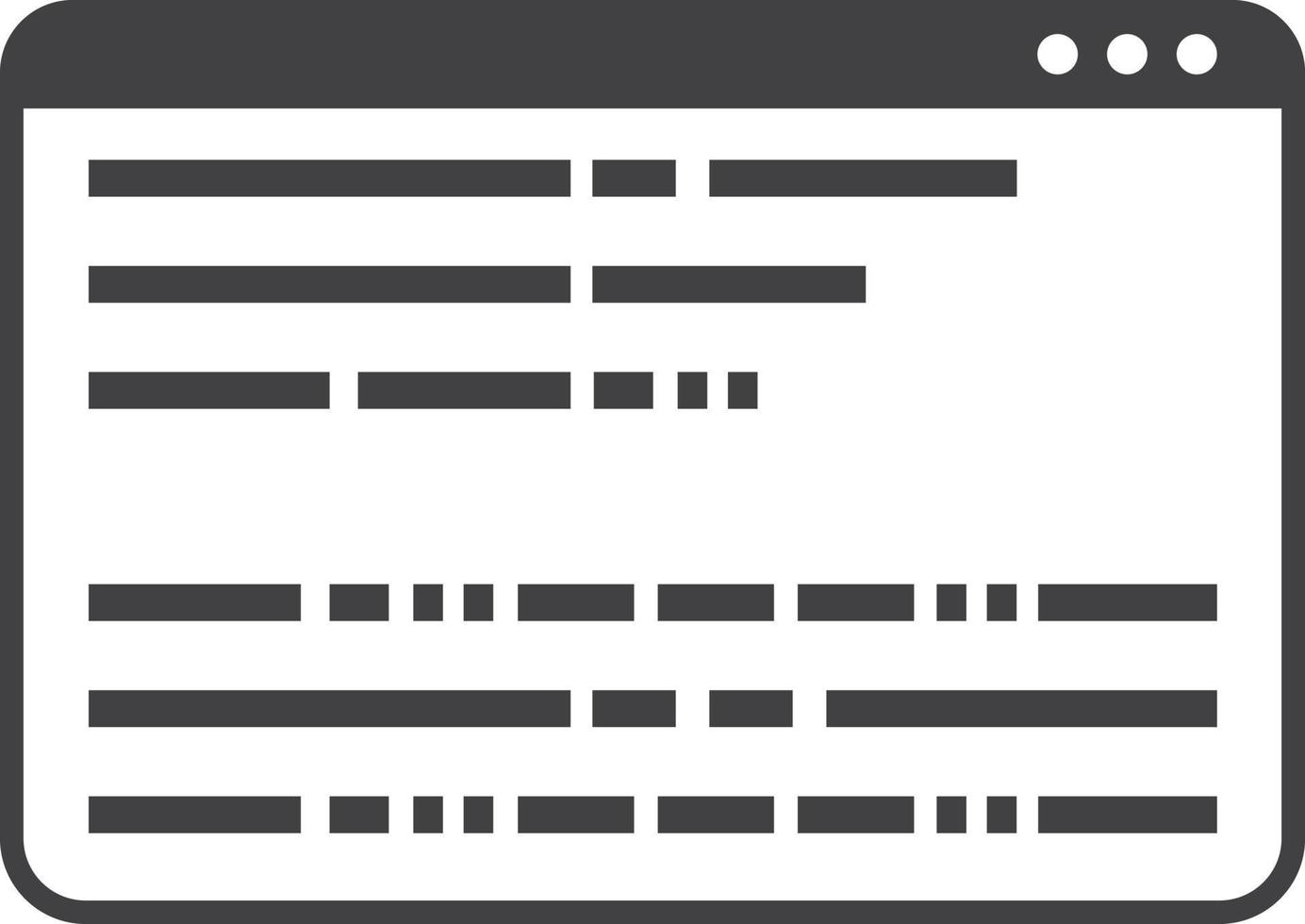 Applications and UX UI illustration in minimal style vector