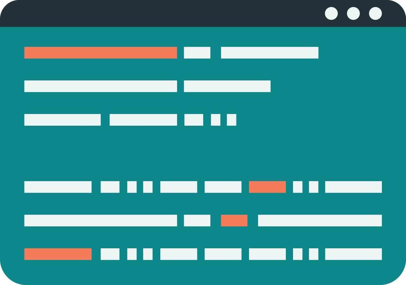 Applications and UX UI illustration in minimal style vector