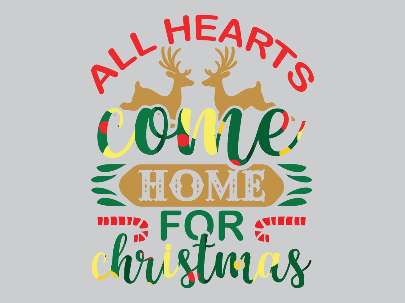 Christmas T Shirt Design File vector