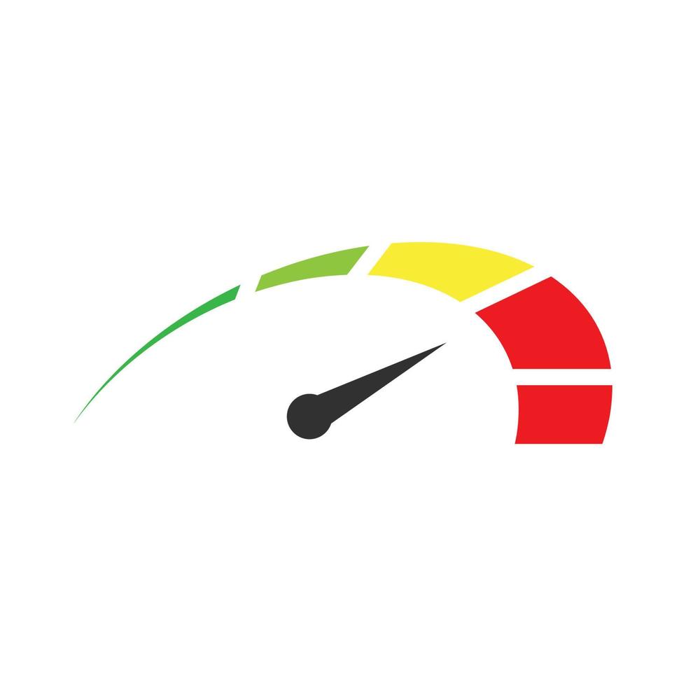 Speedometer icon vector design templates