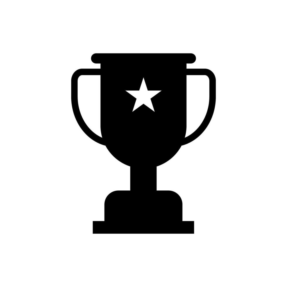 Trophy icon vector design templates