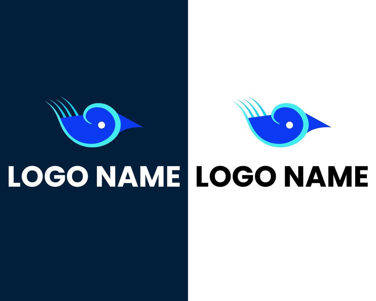 bird modern logo design template vector
