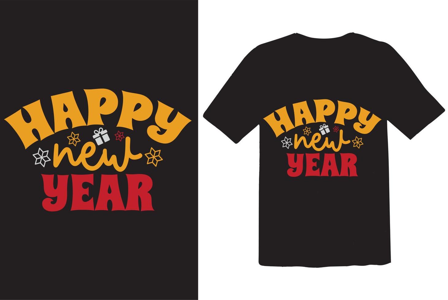happy New Year Christmas vector