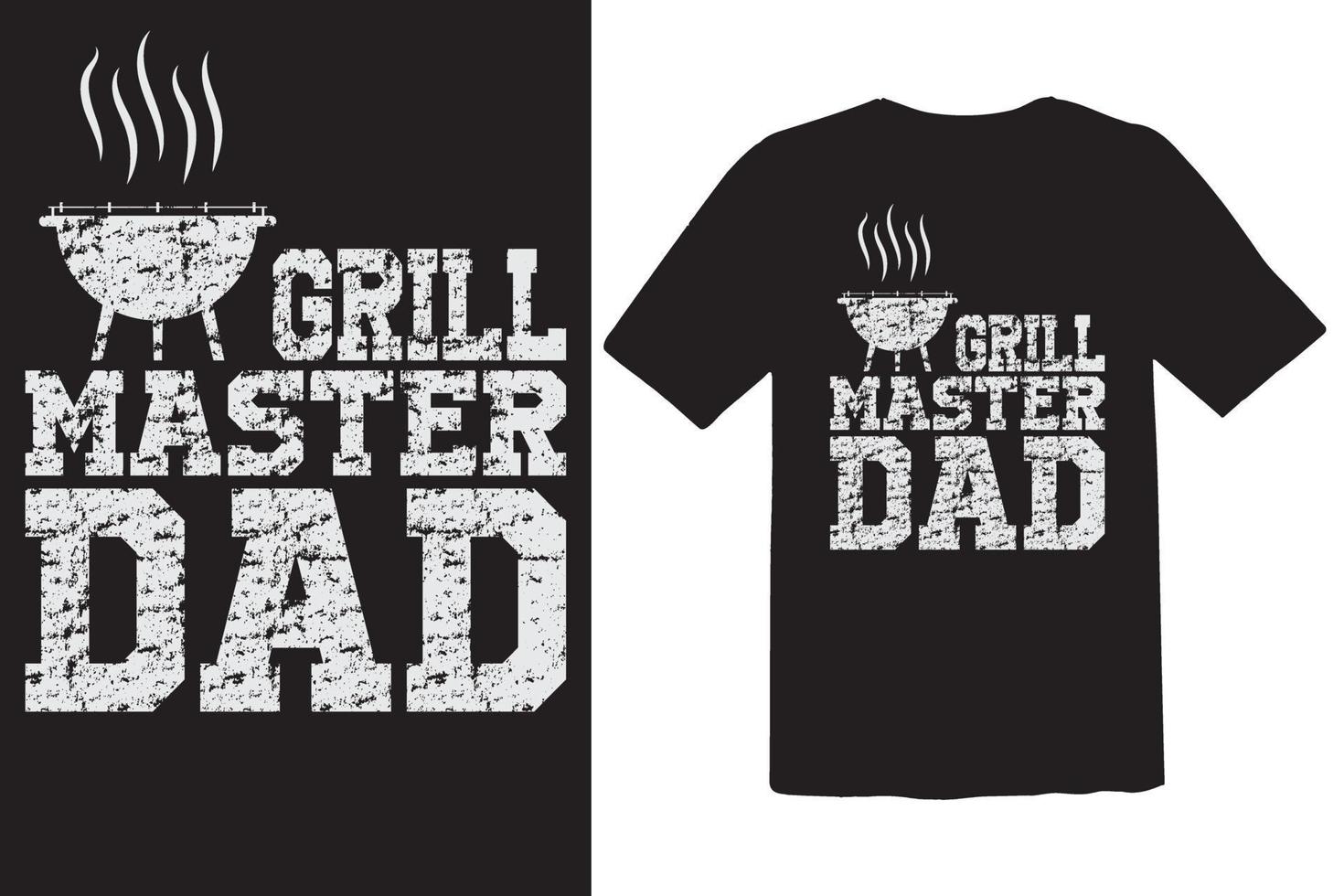 diseño de papá maestro de la parrilla vector