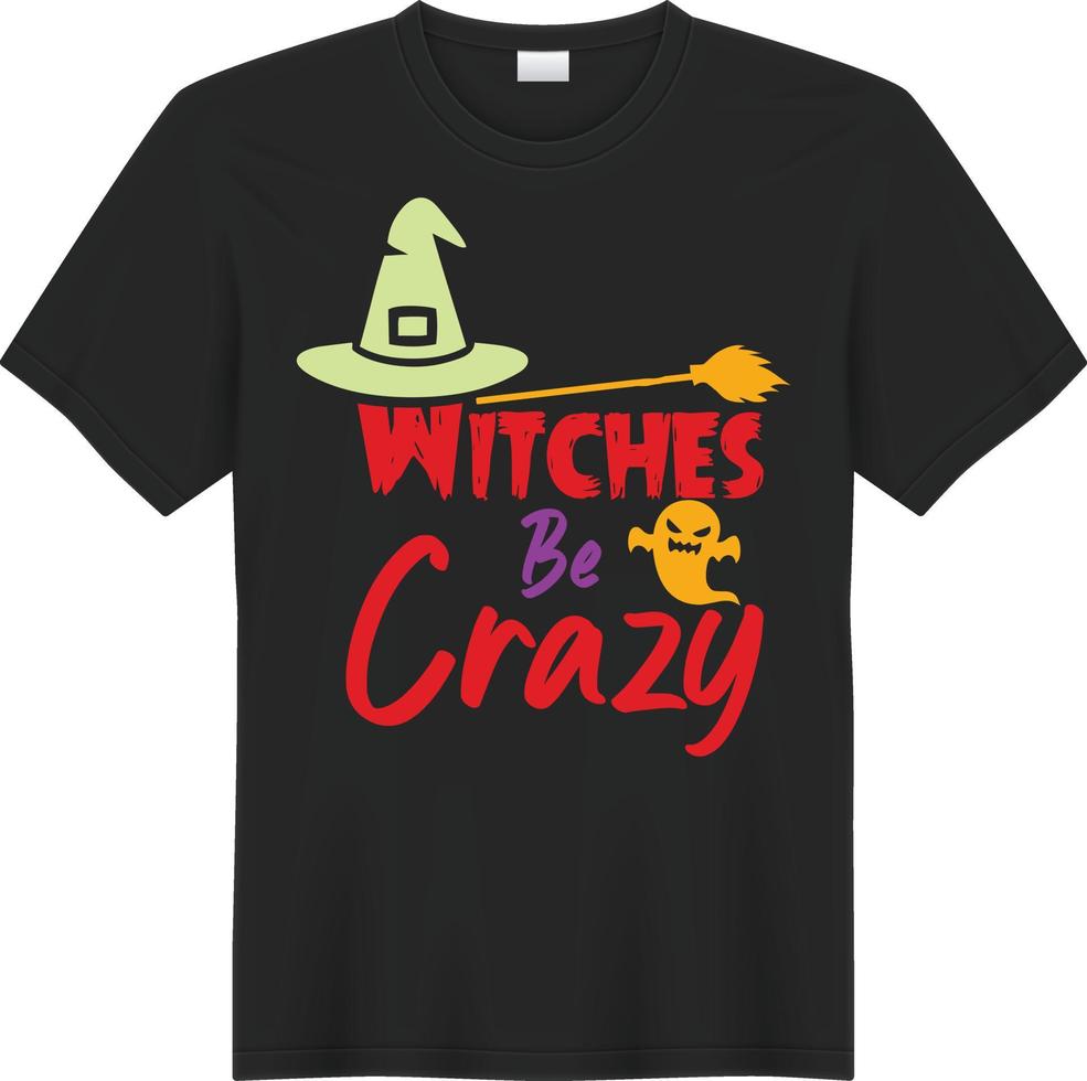 diseño de camiseta de halloween vector