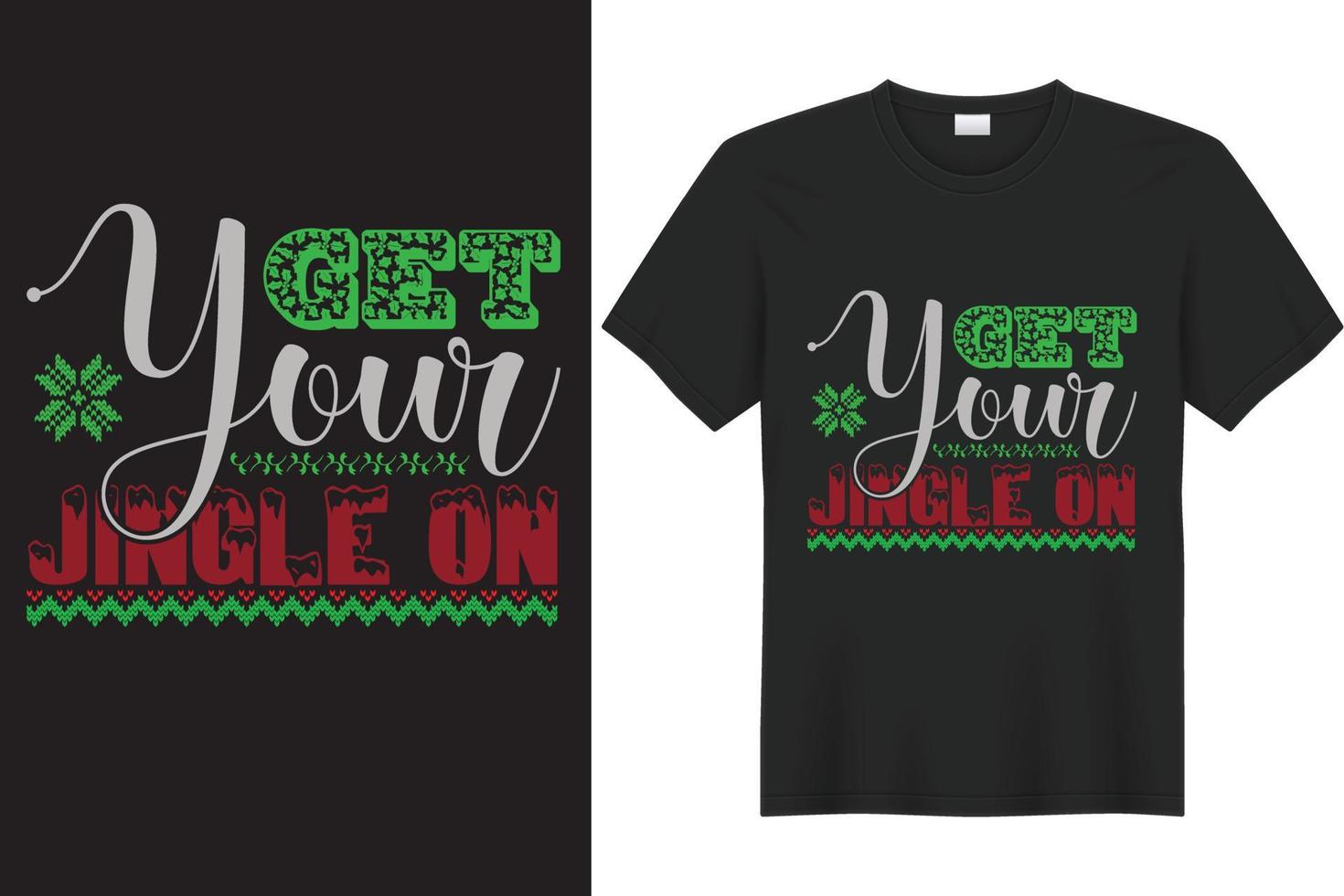 get Your Christmas Design vector