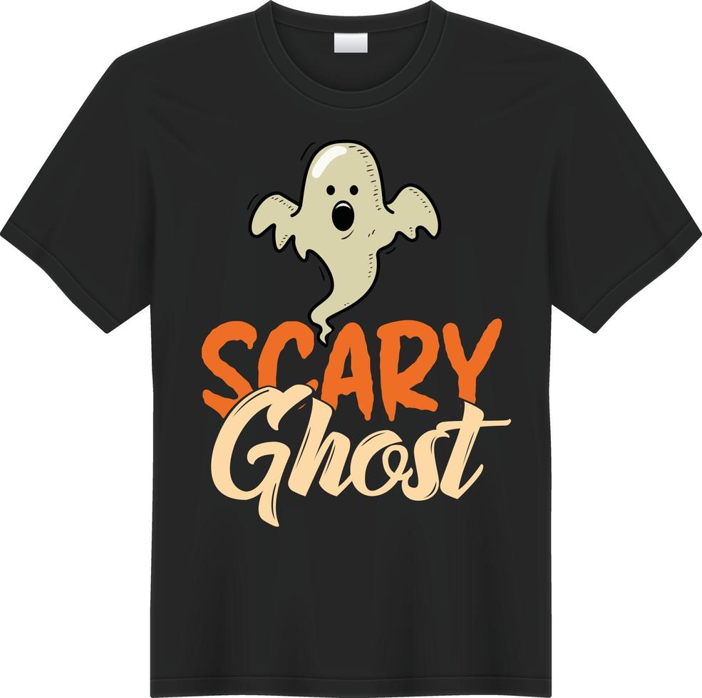 Scary Ghost Design vector