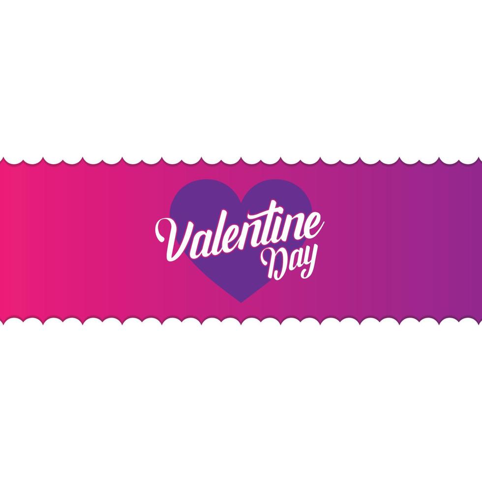 feliz dia de san valentin logo vector