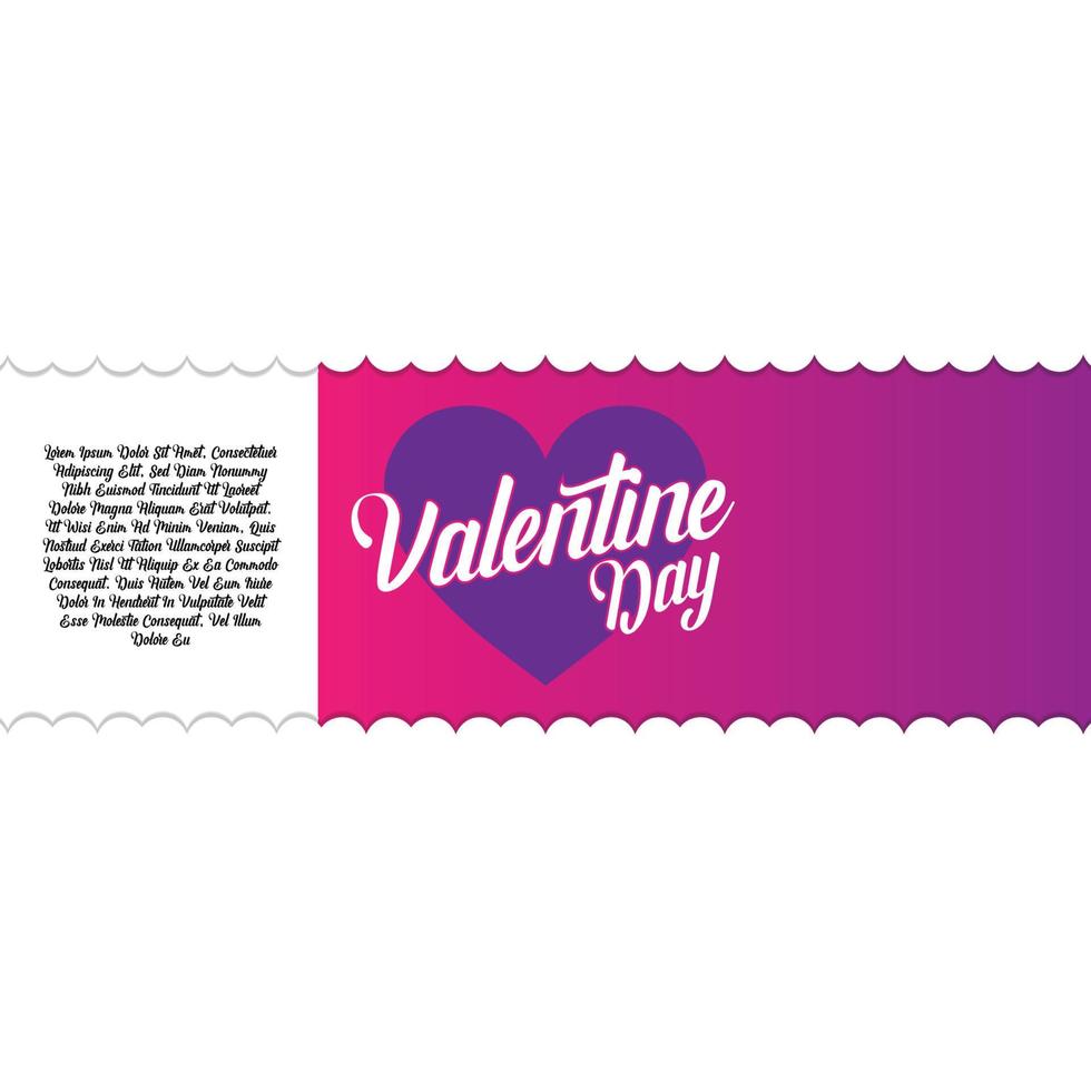 happy valentine day logo vector