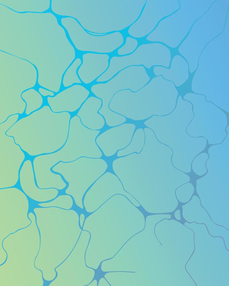 fondo abstracto decorativo de colores claros de la laguna marina. fondo degradado abstracto con neuroline vector