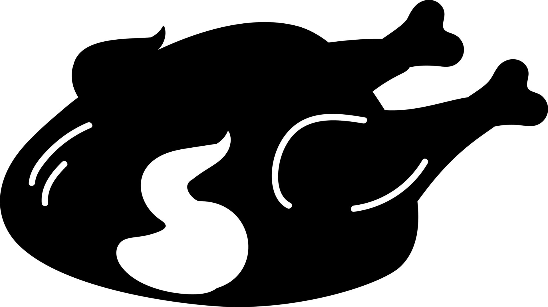 Turkey Dish For Celebrate Thanksgiving Day Silhouette 13974876 Vector does-china-celebrate-thanksgiving-ouestny