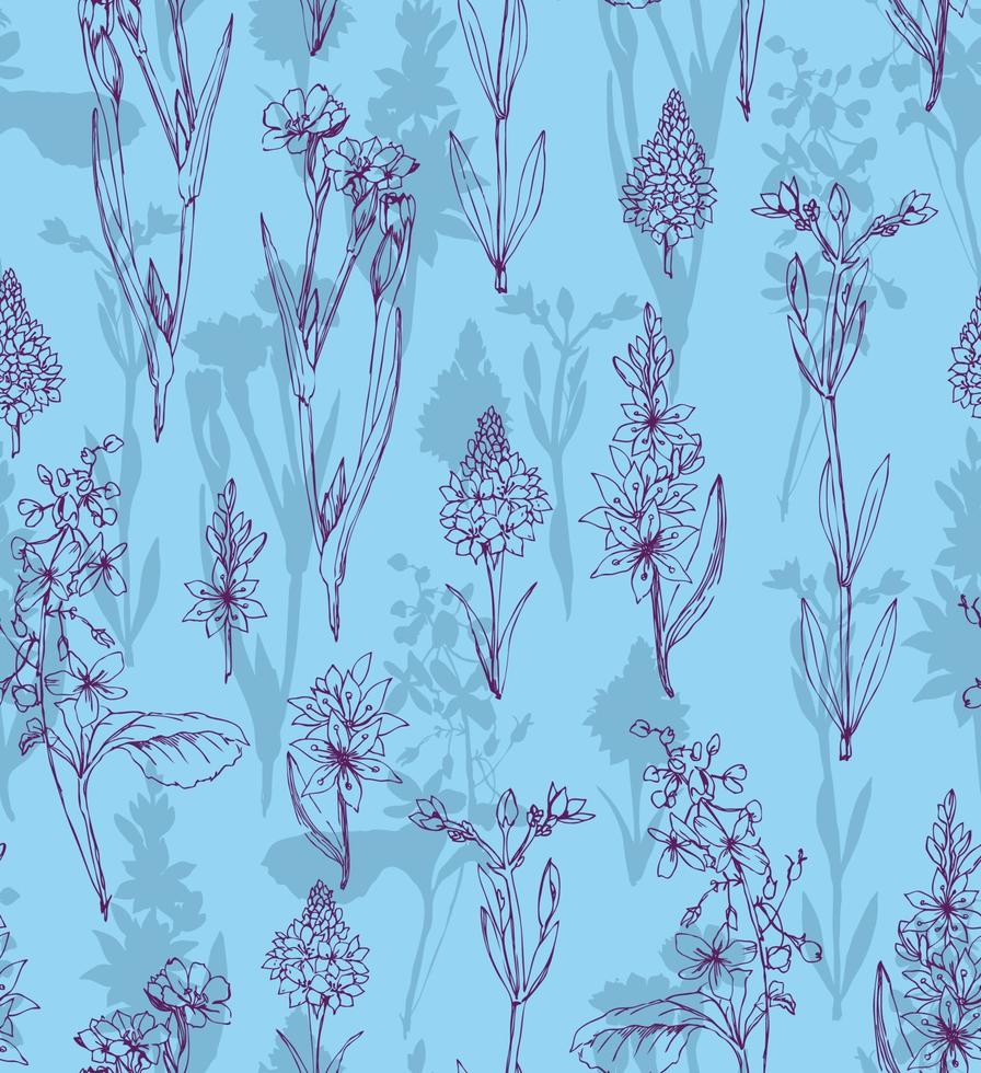 Beautiful fabric vector art design wallpaper seamless pattern vector illustration pattern background floral.