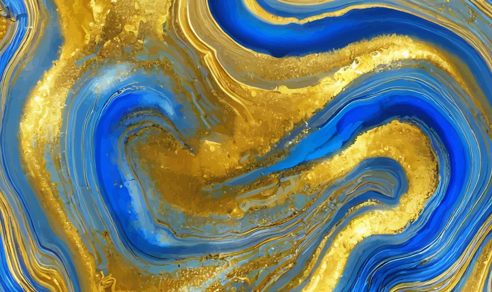 Golden marble texture with many contrasting textures.Vector. vector