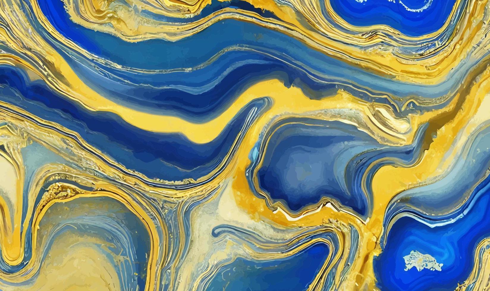 Golden marble texture with many contrasting textures.Vector. vector