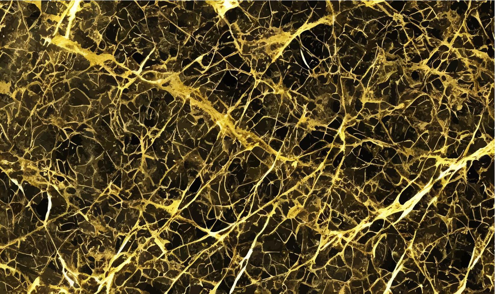 Golden marble texture with many contrasting textures.Vector. vector