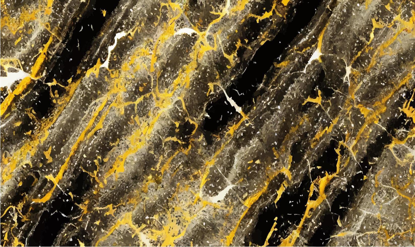 Golden marble texture with many contrasting textures.Vector. vector