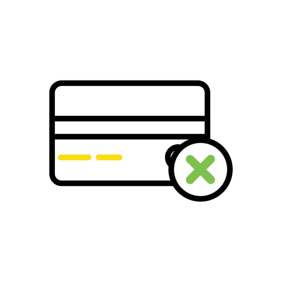 debit and credit card icons, vector design suitable for websites and apps.