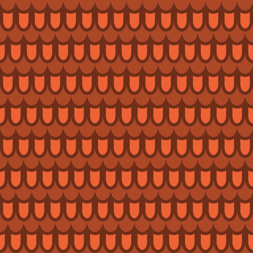 Retro Warm pattern in vintage style of the 60s and 70s vector
