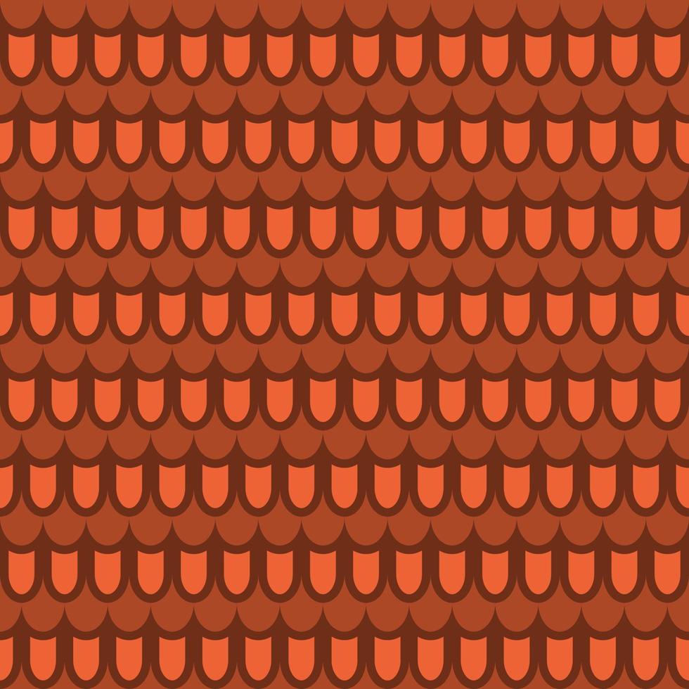 Retro Warm pattern in vintage style of the 60s and 70s vector