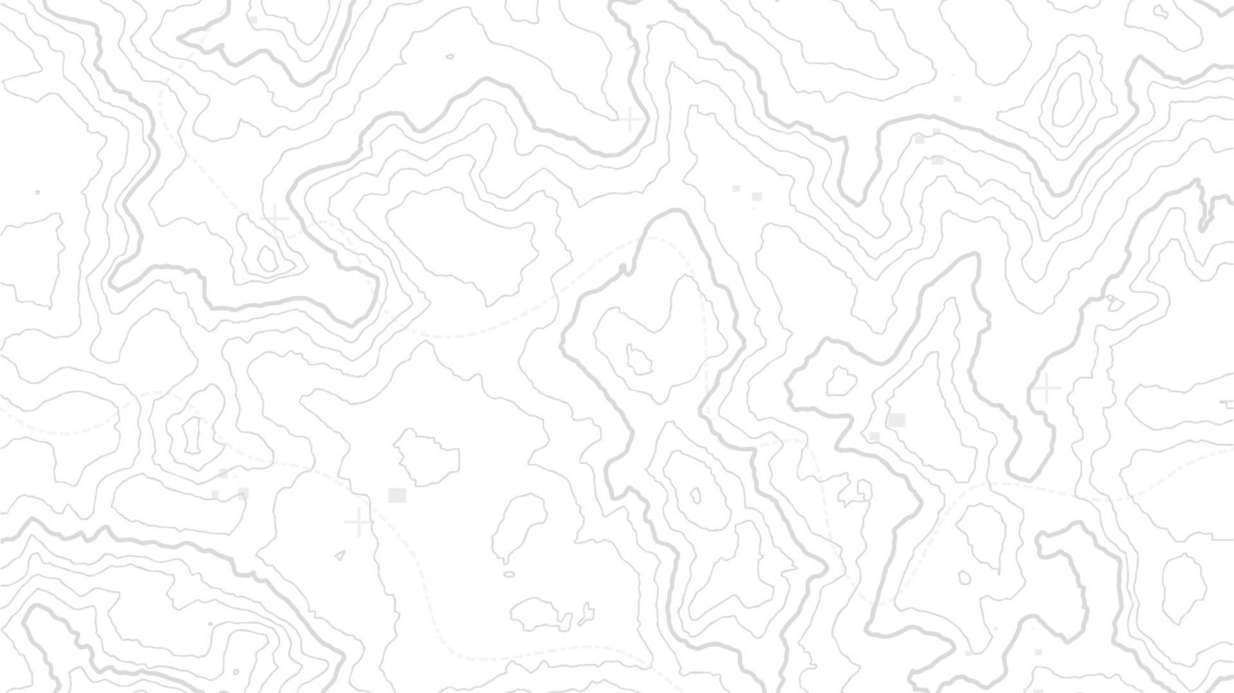 fondo de contorno del mapa topográfico. mapa topográfico con elevación. vector de mapa de contorno. Ilustración de vector abstracto de cuadrícula de mapa de topografía mundial geográfica.