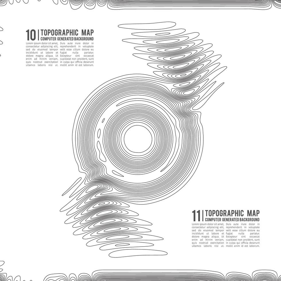 Topographic map contour background. Topo map with elevation. Contour map vector. Geographic World Topography map grid abstract vector illustration .