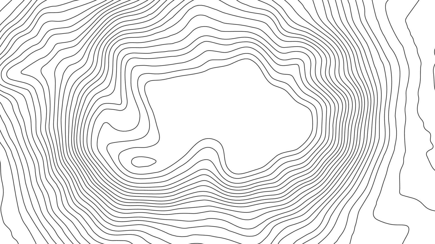 fondo de contorno del mapa topográfico. mapa topográfico con elevación. vector de mapa de contorno. Ilustración de vector abstracto de cuadrícula de mapa de topografía mundial geográfica.