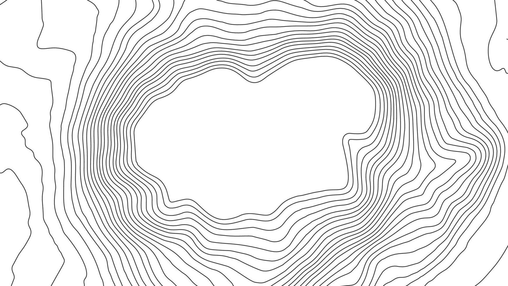 fondo de contorno del mapa topográfico. mapa topográfico con elevación. vector de mapa de contorno. Ilustración de vector abstracto de cuadrícula de mapa de topografía mundial geográfica.