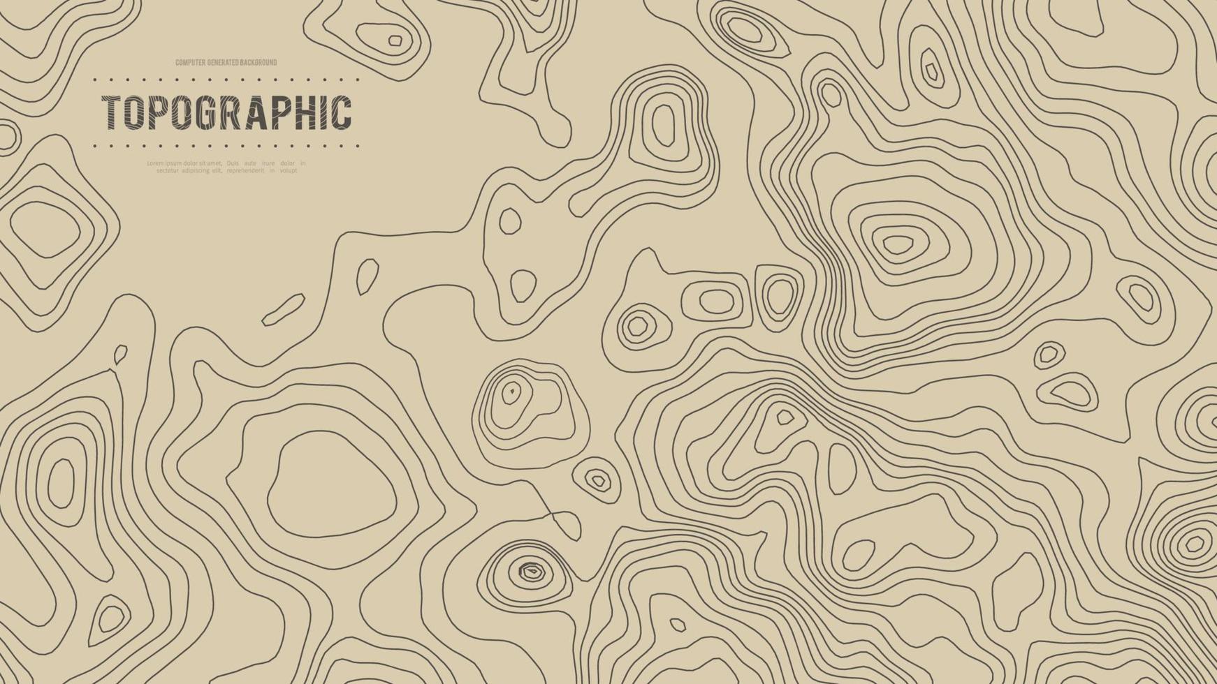 topografía vectorial de contornos grises. ilustración de vector de topografía de montaña geográfica. textura de patrón topográfico. mapa en terreno vectorial terrestre. líneas de altura de contorno gráfico de elevación. mapa topográfico