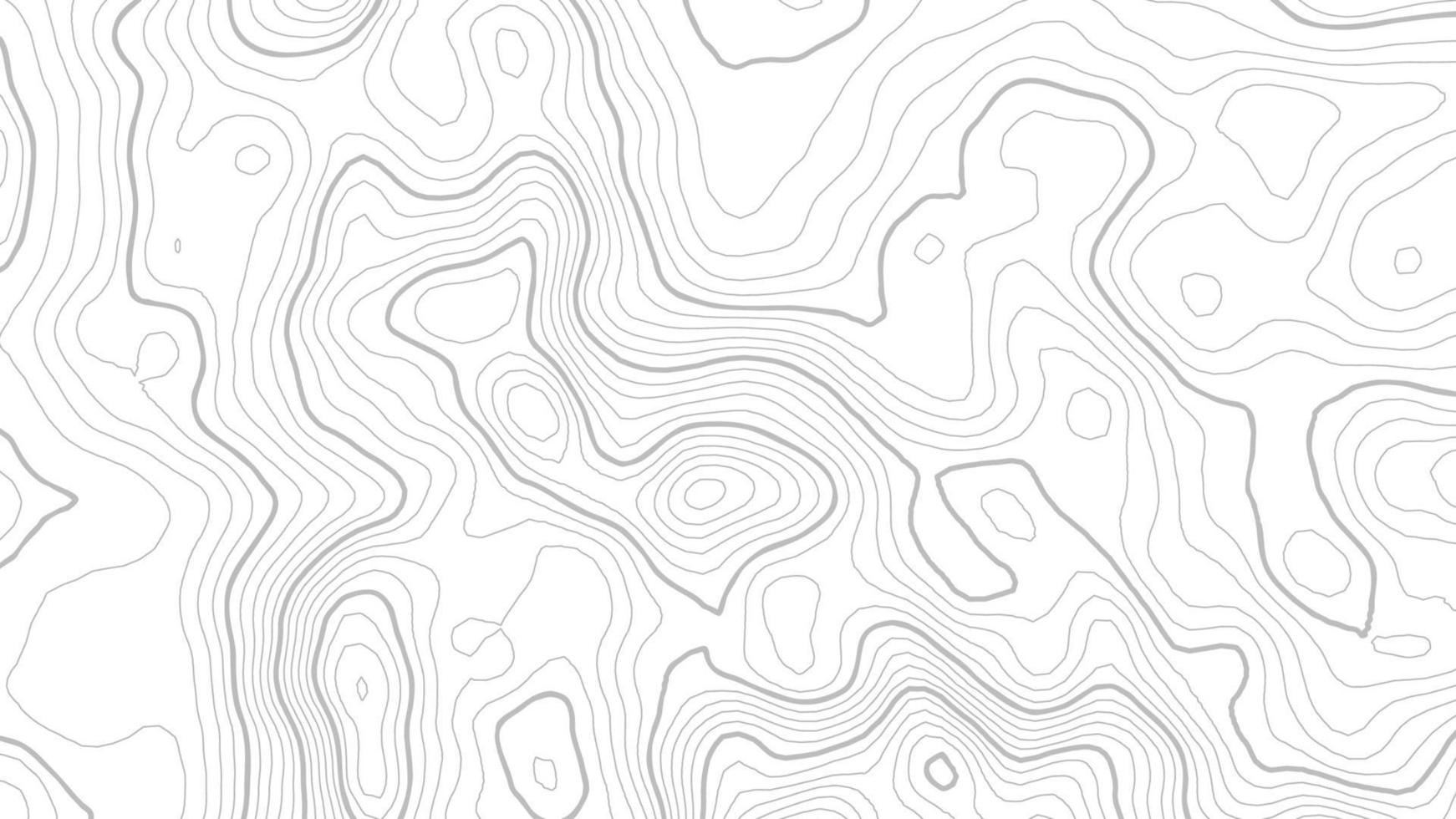 fondo de contorno del mapa topográfico. mapa topográfico con elevación. vector de mapa de contorno. Ilustración de vector abstracto de cuadrícula de mapa de topografía mundial geográfica.