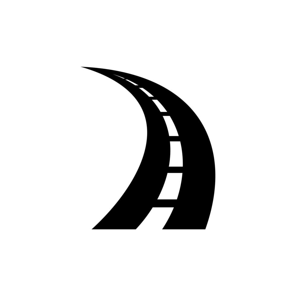 Road icon vector