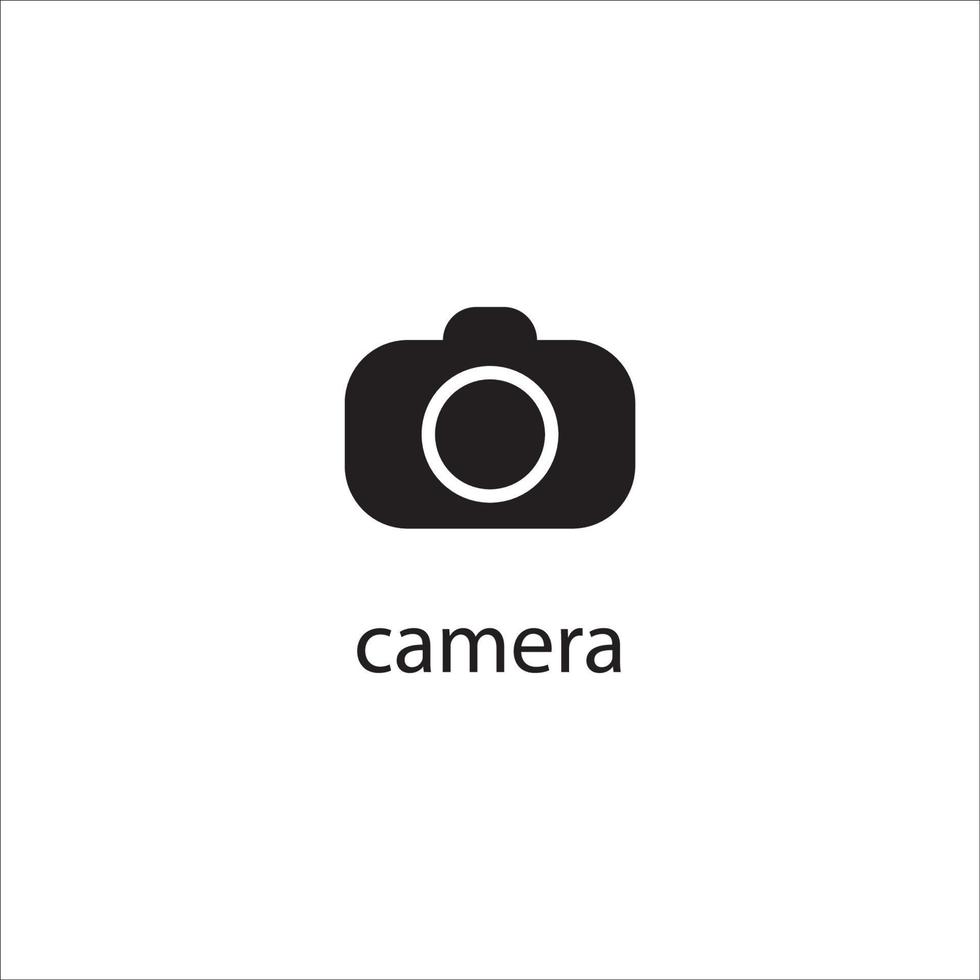 camera icon logo vector design