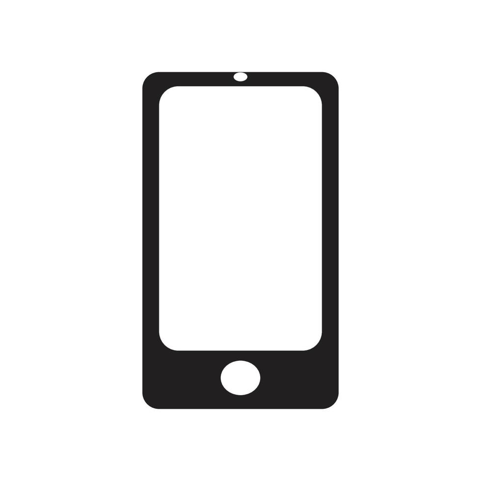 mobile phone icon logo vector design template