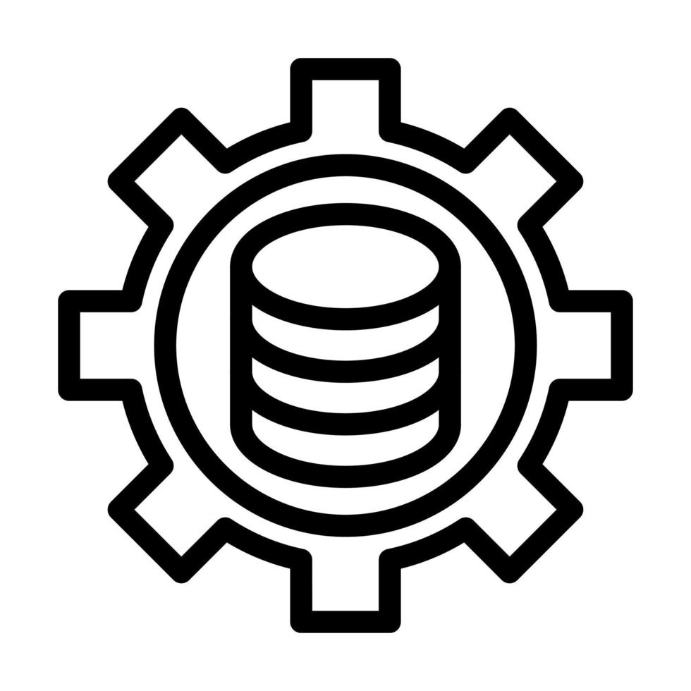 Process Data Icon Design 13978253 Vector Art at Vecteezy