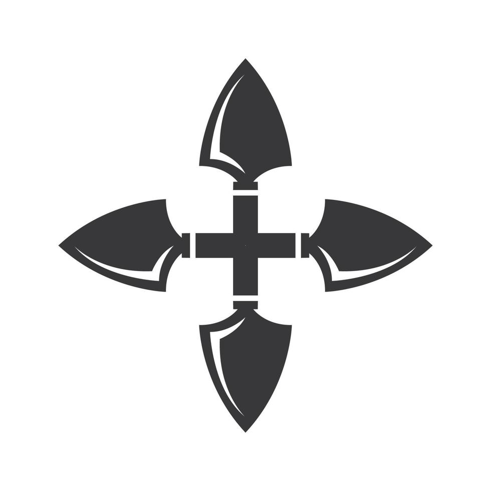 Spear logo icon vector image
