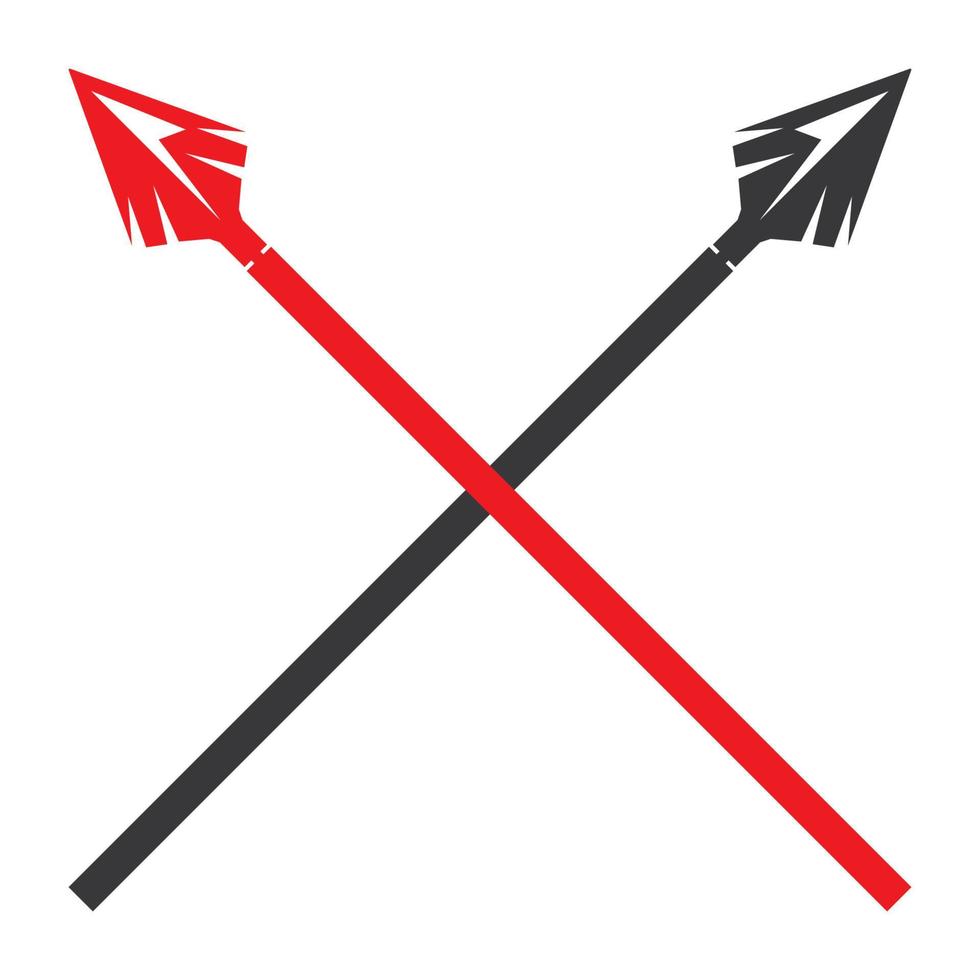 Spear logo icon vector image