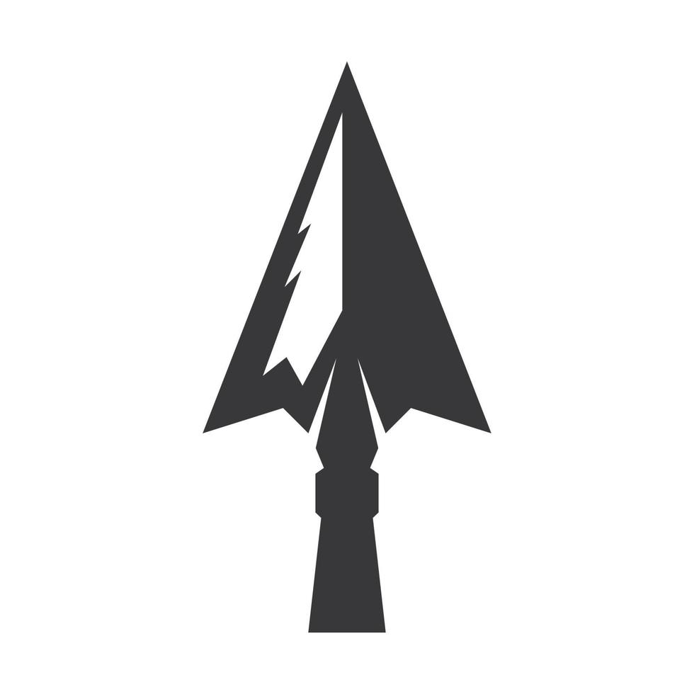 Spear logo icon vector image