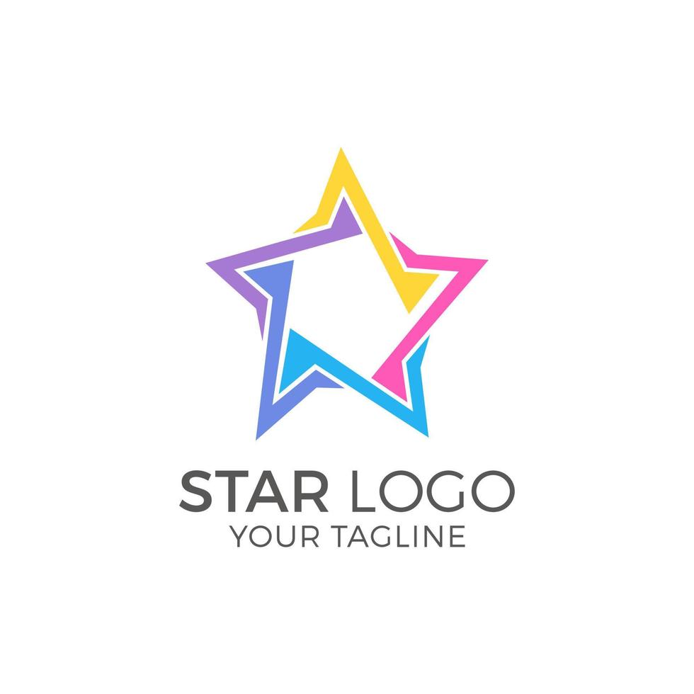 Star Logo icon and Symbol Vector template