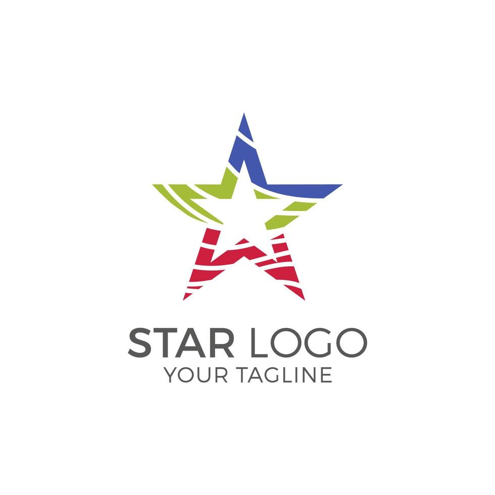 Star Logo icon and Symbol Vector template