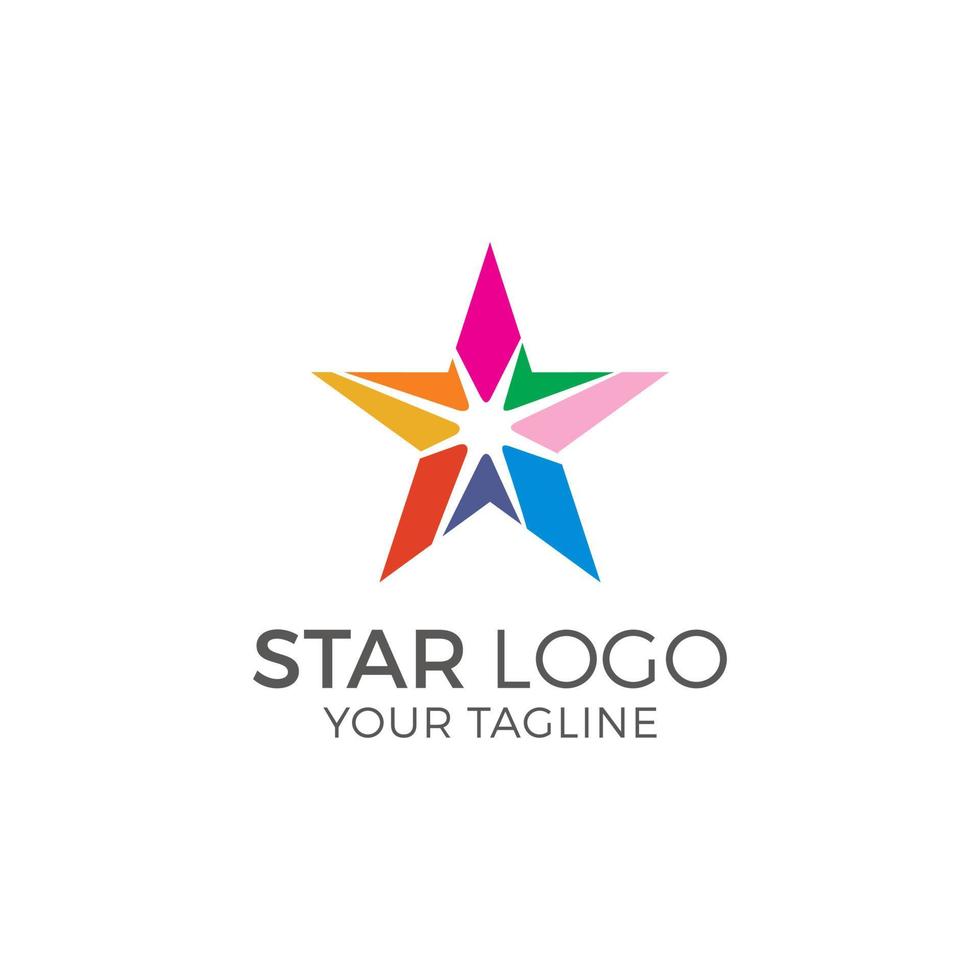 Star Logo icon and Symbol Vector template
