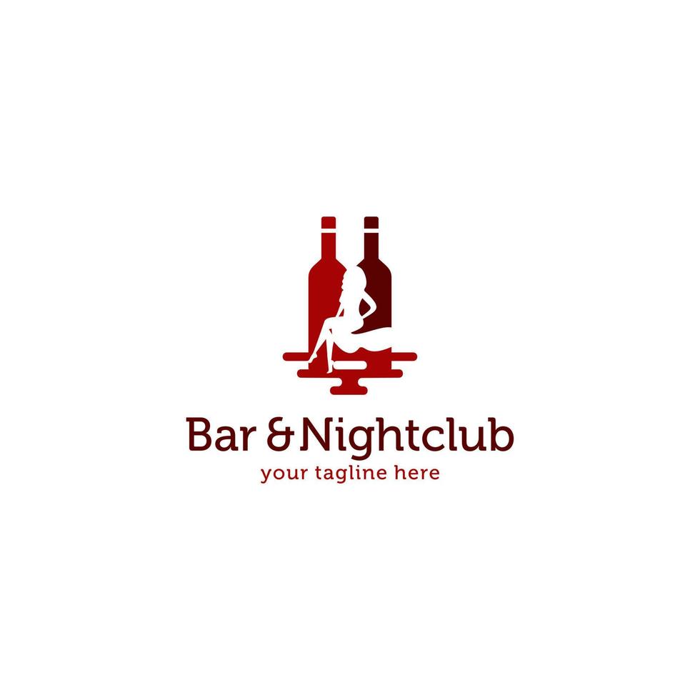 Bar and Nightclub Logo Vector template