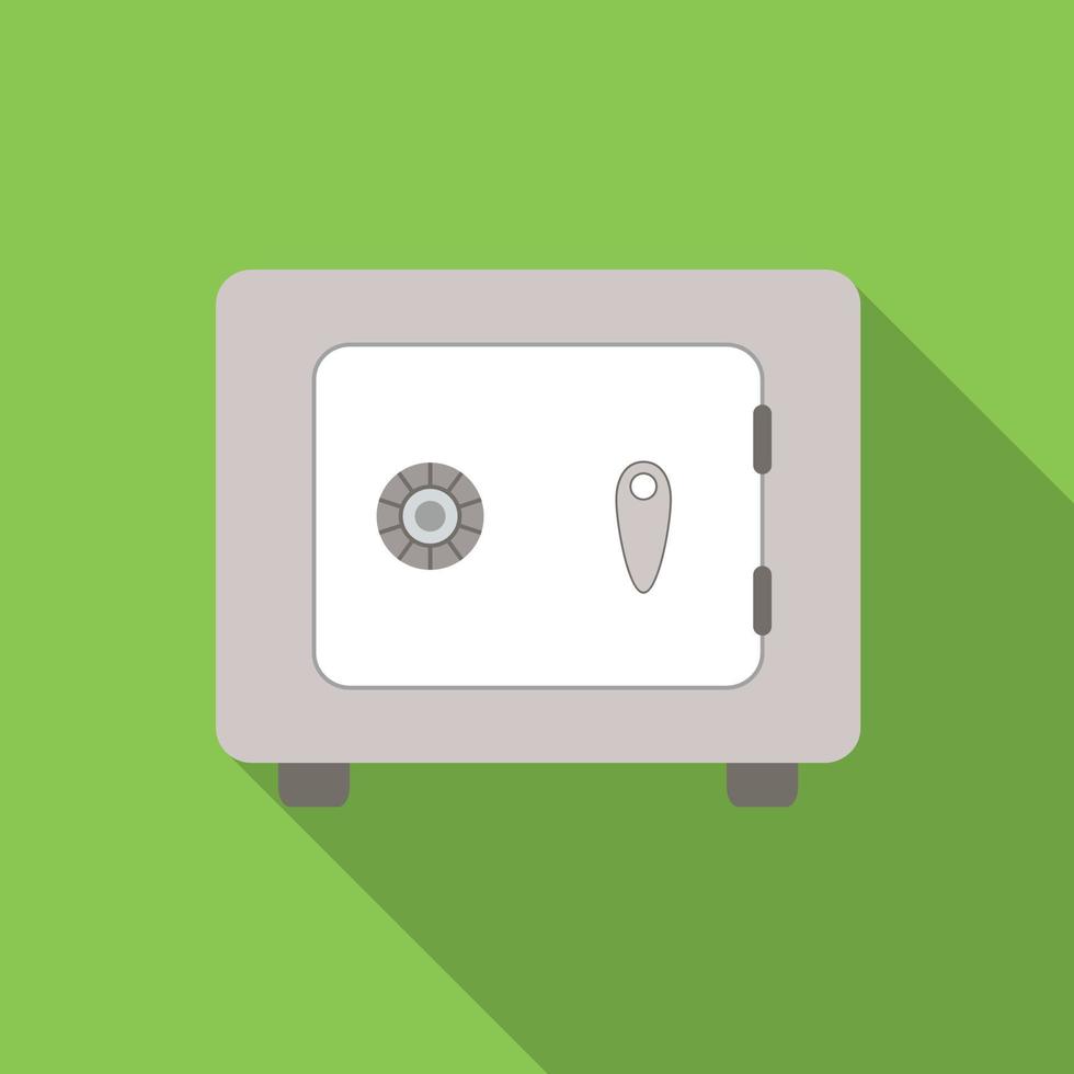 Safe flat icon vector