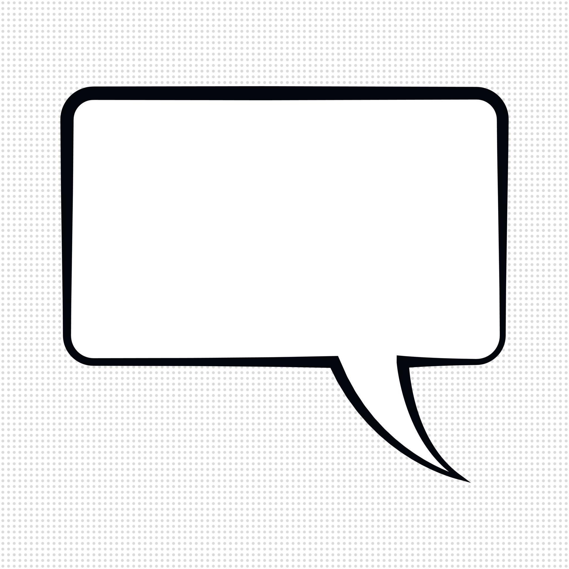 Comic speech bubble 13979689 Vector Art at Vecteezy