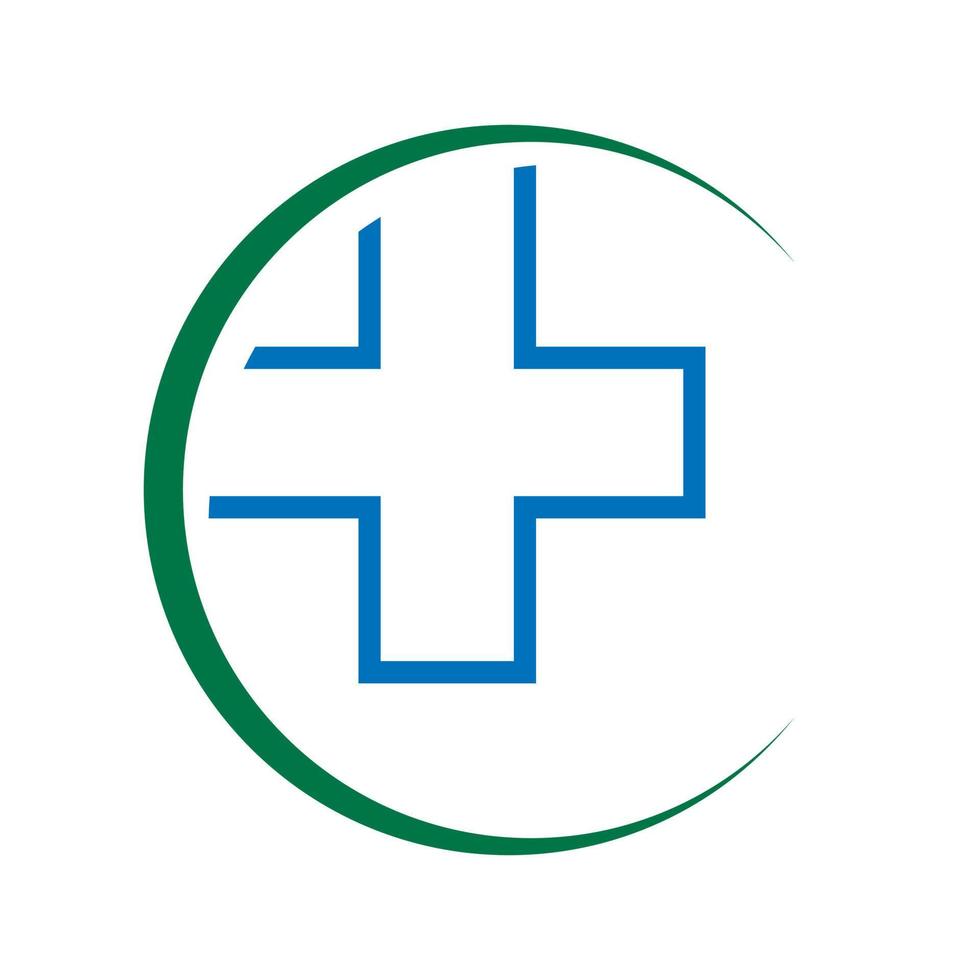 Healthcare medical logo vector icon forAmbulance Hospital Pharmacy symbol template illustration