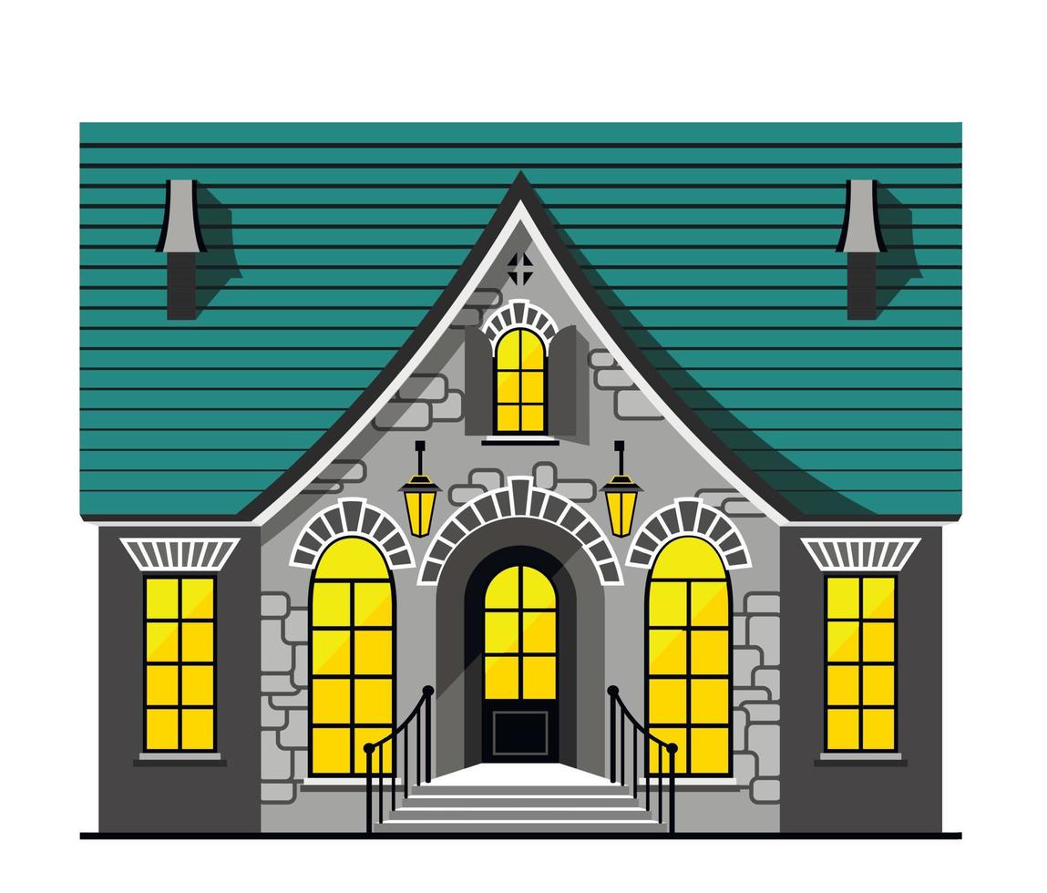 Nice house illustration vector