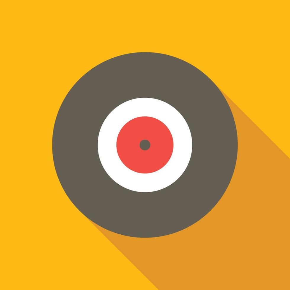 Vinyl record icon vector